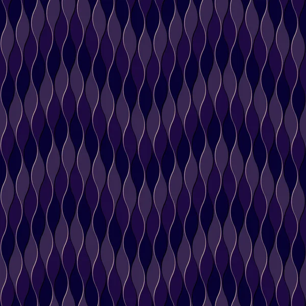 Geometric Composition Vertical Curvy Lines Purple Seamless Repeating Pattern Perfect — Stock Photo, Image