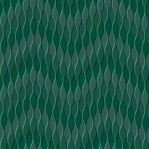 Geometric composition of vertical curvy lines in turquoise. Seamless repeating pattern. Perfect for textile, wrapping, print, web, and all kinds of decorative projects.