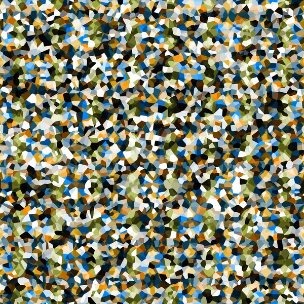 Composição Multicolorida Caótica Pequenos Pontos Irregulares Tom Verde Padrão Repetição — Fotografia de Stock