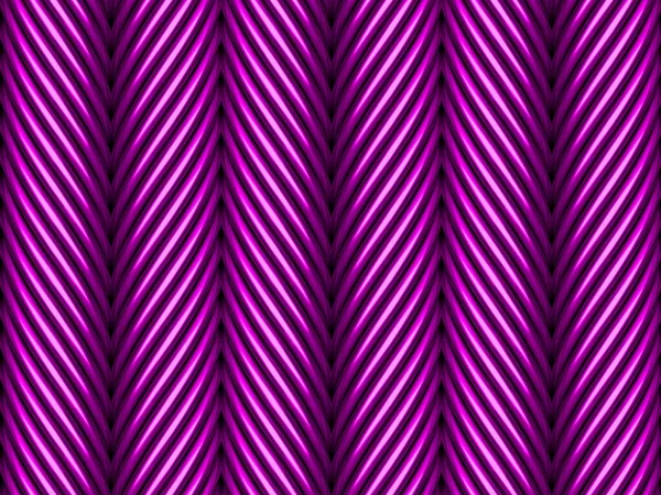 Composición Cilindros Paralelos Retorcidos Color Púrpura Metálico Patrón Repetición Sin — Foto de Stock