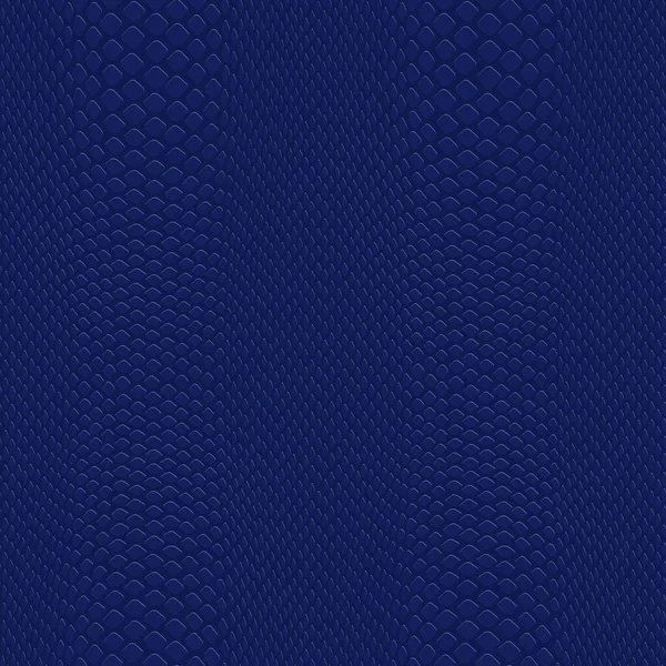 Élégante Peau Reptile Monochrome Abstraite Bleu Modèle Répétition Sans Couture — Photo