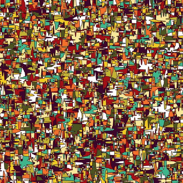Abstract Camouflage Naadloos Herhalend Patroon Met Gekartelde Lijnen Elkaar Grijpende — Stockfoto