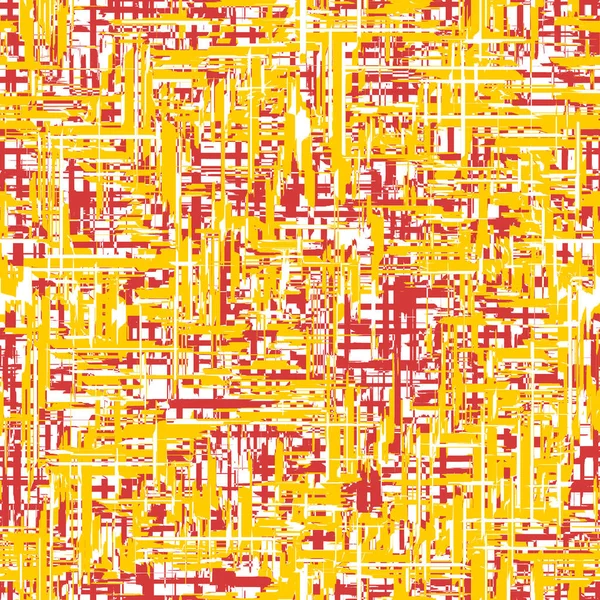 Abstract Geometric Seamless Repeating Pattern White Yellow Red Irregular Jagged — Stock Photo, Image