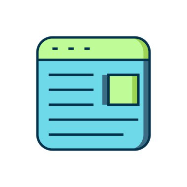 Doldurulmuş ana hat reklam simgesi beyaz arkaplanda izole edildi. Pazarlama ve tanıtım süreci kavramı. İlgili reklamlar. Sosyal medya reklamcılığı. Düz çizgili, gölgeli. Vektör.