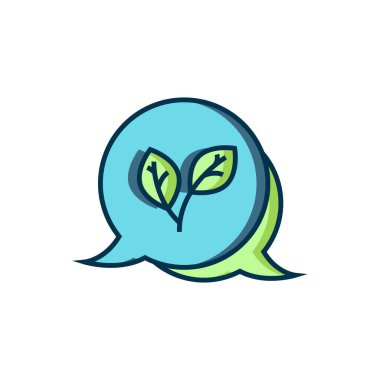 Doldurulmuş Yaprak simgesi beyaz arkaplanda izole edildi. İşaret bırakıyor. Taze doğal ürün sembolü. Düz çizgili, gölgeli. Vektör.