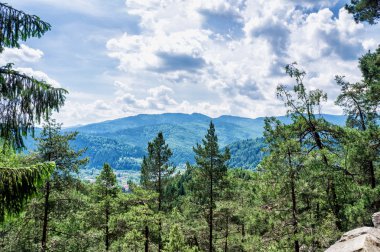 HDR Gösterim sırasında yokuş yukarı Makovytsya Ukrayna