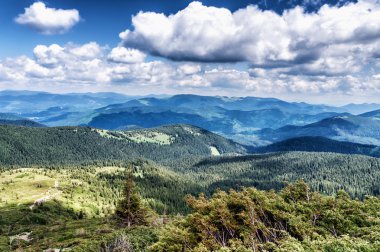 güzel dağ manzarası