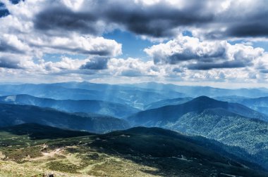 güzel dağ manzarası