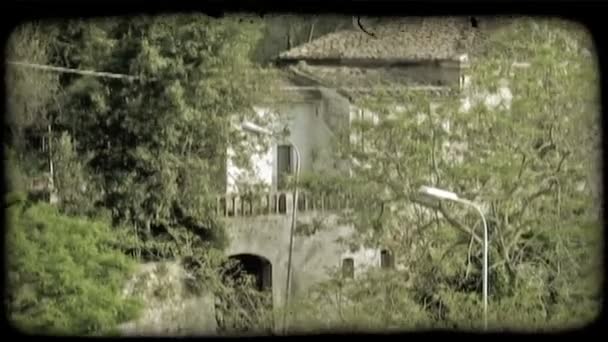 Italienische Heimat. Vintage stilisierter Videoclip. — Stockvideo