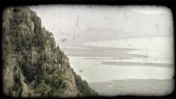 Летняя горная сцена долины Юты — стоковое видео