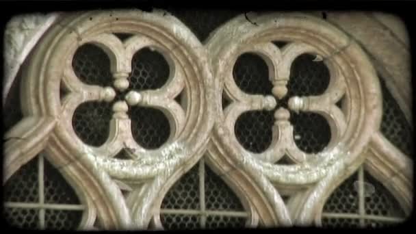 Italian Architecture. Vintage stylized video clip. — Stock Video