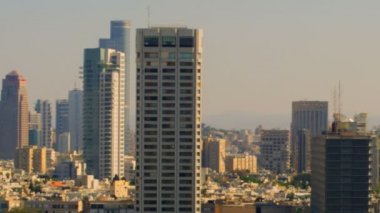 İsrail panoramik Tel Aviv manzarası