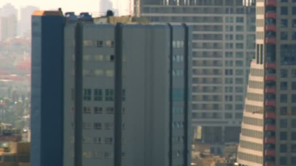 Panoramica di Tel Aviv e del Mar Mediterraneo — Video Stock