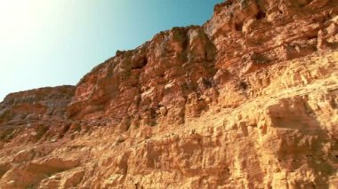 Cliff yüz Mitzpe Ramon krater