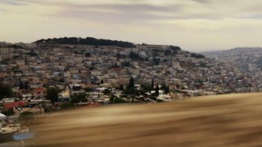 Batı duvarından görülen Jerusalem