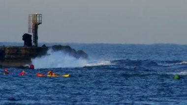 Akdeniz'de İsrail üzerinde kanocu