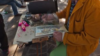 Hızlandırılmış bir ressam Venedik
