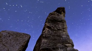 Astronomik rock ayağı Mount Arbel, arama hızlandırılmış.