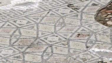 İsrail'de telif ücretsiz stok Video görüntüleri, Caesarea mozaik vurdu