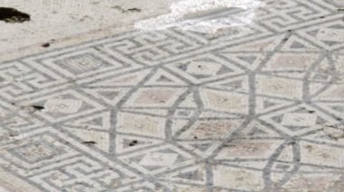 İsrail'de telif ücretsiz stok Video görüntüleri, Caesarea mozaik vurdu
