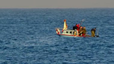 İsrail Akdeniz balıkçı teknesi