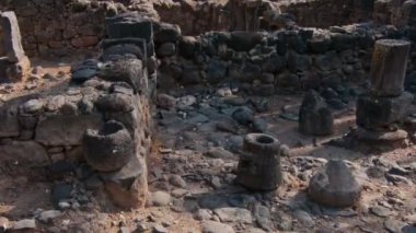 Eski sinagog Capernuam, İsrail'in hızlandırılmış