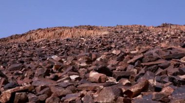 Ha-Minsara İsrail'in rock mayınları Hillside stok görüntüleri.