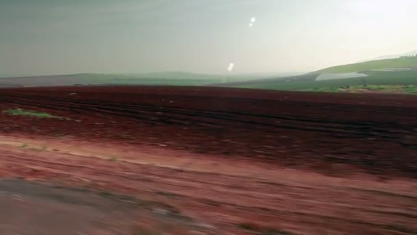 Ein harod farmland region von israel — Stockvideo