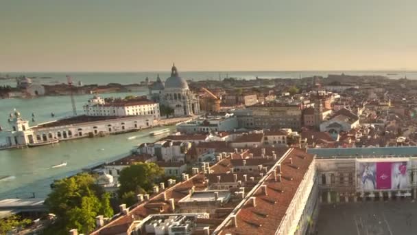 Piazza San Marco dalla torre . — Video Stock