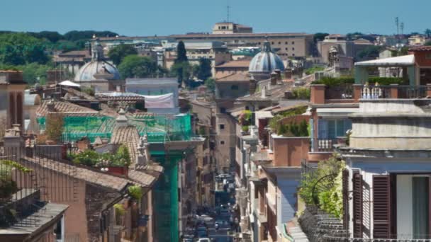 Via Condotti desde la Plaza de España — Vídeos de Stock