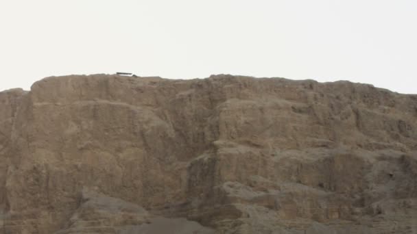 İsrail'de çekilen dallar aracılığıyla güneş panoraması — Stok video