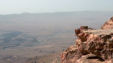 Makhtesh Ramon İsrail stok görüntüleri.