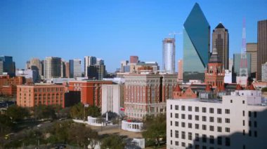 sokaklar ve Binalar Şehir Dallas