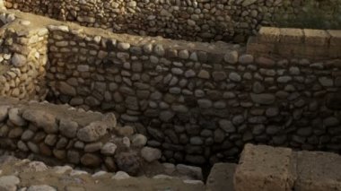 İsrail'de telif ücretsiz stok Video görüntüleri eski Tel Be'er Sheva sitesinin vurdu