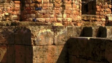 Atış İsrail telif ücretsiz stok Video görüntüleri panorama Agrippa'nın Sarayı kalıntıları