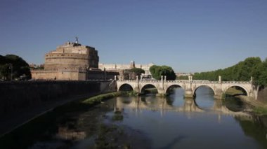 Castel ve Ponte Sant'Angelo Roma