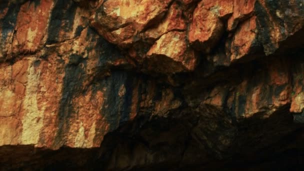 Stock Vidéo Libre de Droit Capture d'écran de la grotte de Pan en Israël 
