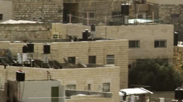 Резиденцій в Старе місто Єрусалиму — стокове відео
