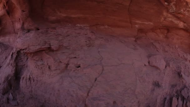 모아 브 사막에 있는 바위 — 비디오