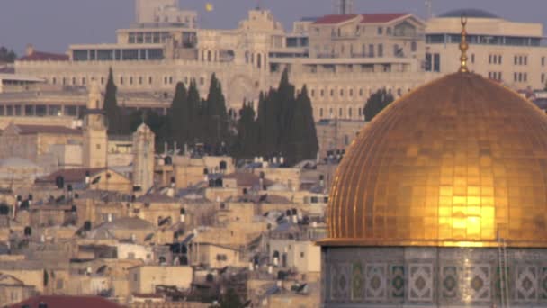 Dome Of The Rock in Israel — Stock Video
