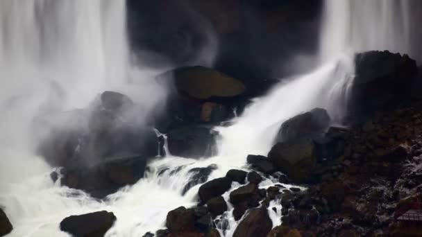 Dolnej części Ameryce Falls — Wideo stockowe