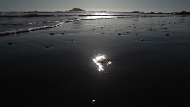 Vagues calmes de l'océan — Video