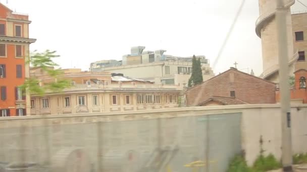 Vlakové nádraží Roma Termini. — Stock video