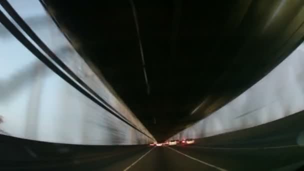 Jazdy Bay Bridge — Wideo stockowe