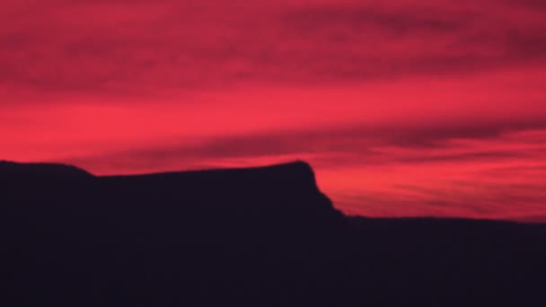 Lizenzfreie Archivvideomaterial von einem Meer von Galiläa Sonnenuntergang in Island aufgenommen — Stockvideo