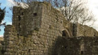 İngiltere'de Leeds Kalesi'nde kapı