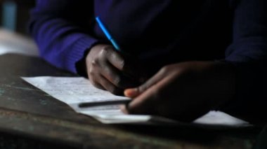 Classwork Kenya, yakın çekim.