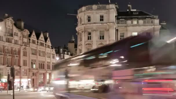 Charing cross in Londen — Stockvideo