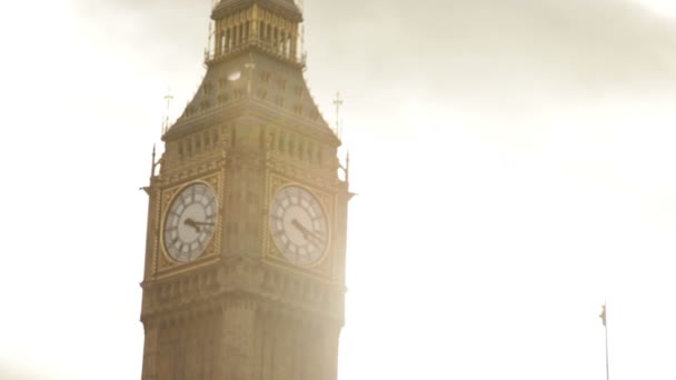 El Big Ben en Londres — Vídeo de stock