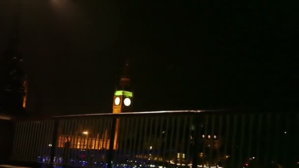 Big ben en westminster — Stockvideo